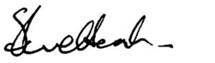 Steve Heather signature